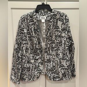 Anthony Richards Elegant Black and White Blazer - 15% off bundles